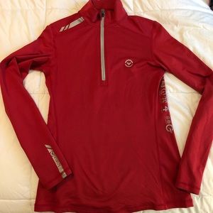 Virus half zip pull over